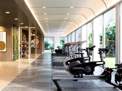 gym at Runwal-garden-city